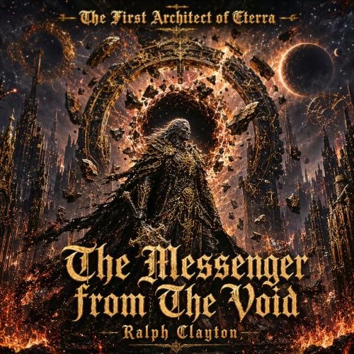 Diseño de la portada del título The Messenger from the Void