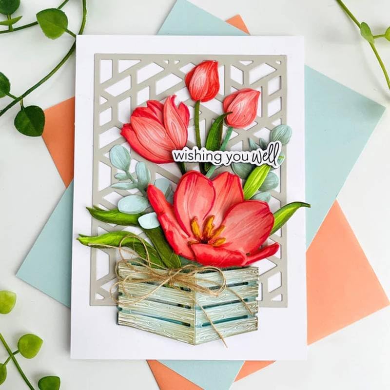 Miniatura 5 de Troquel de corte de metal para álbumes de recortes, plantillas duraderas para álbumes de recortes, álbumes de fotos, tarjetas de papel decorativas,