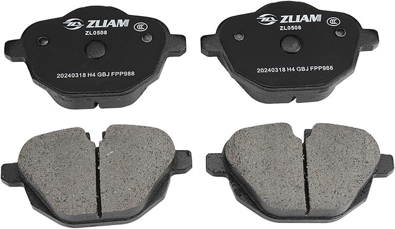 4pcs Rear Disc Low Dust Quiet Ceramic Brake Pads for BMW 5 Series 520Li 520d 520i 523Li 523i 525d 528i 530d 530i 535Li 730Li X3 X4 X5 X6 Z4