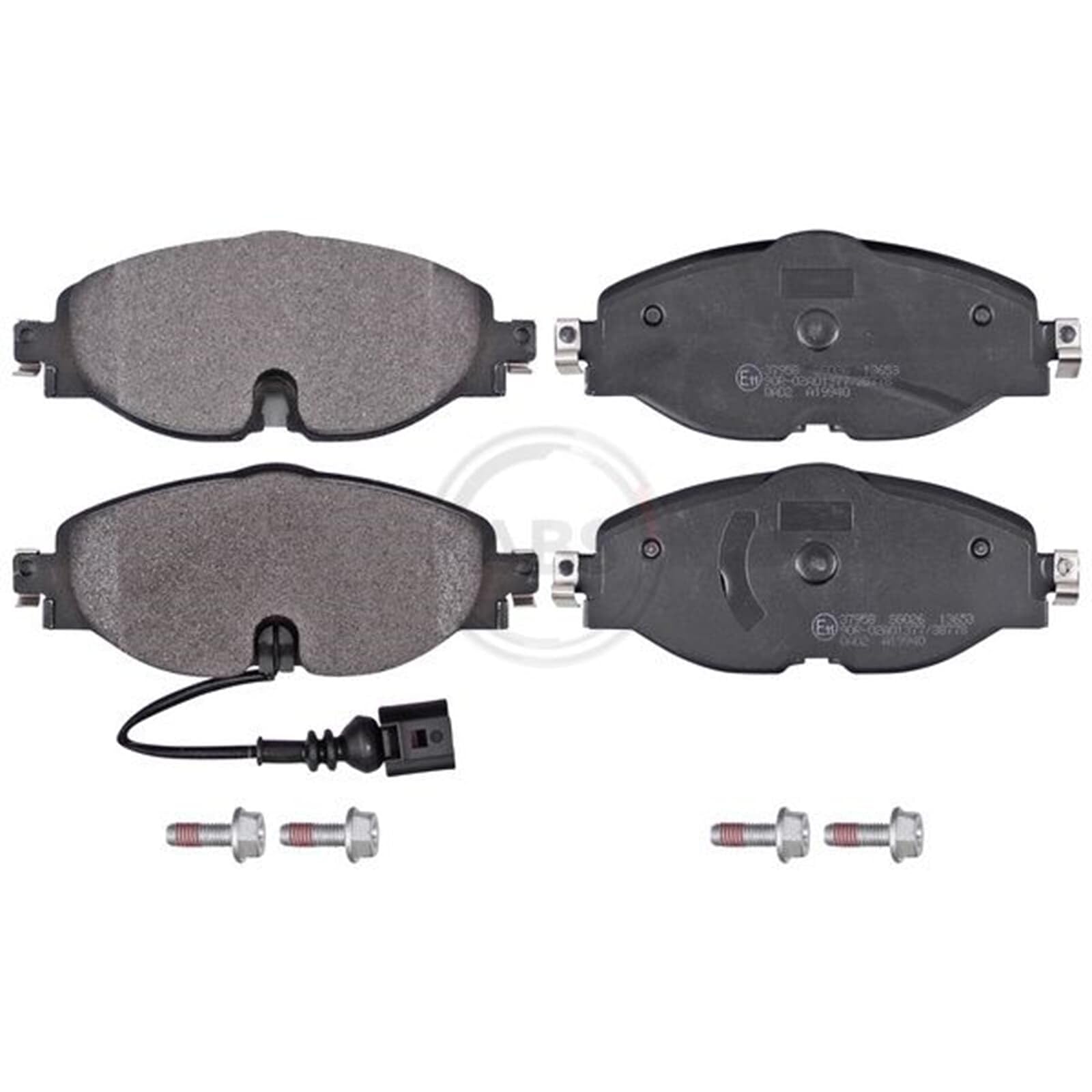 ABS Bremsscheiben 312mm + Beläge vorne | 17558 + 37958 passend für Caddy 4 + Alltrack