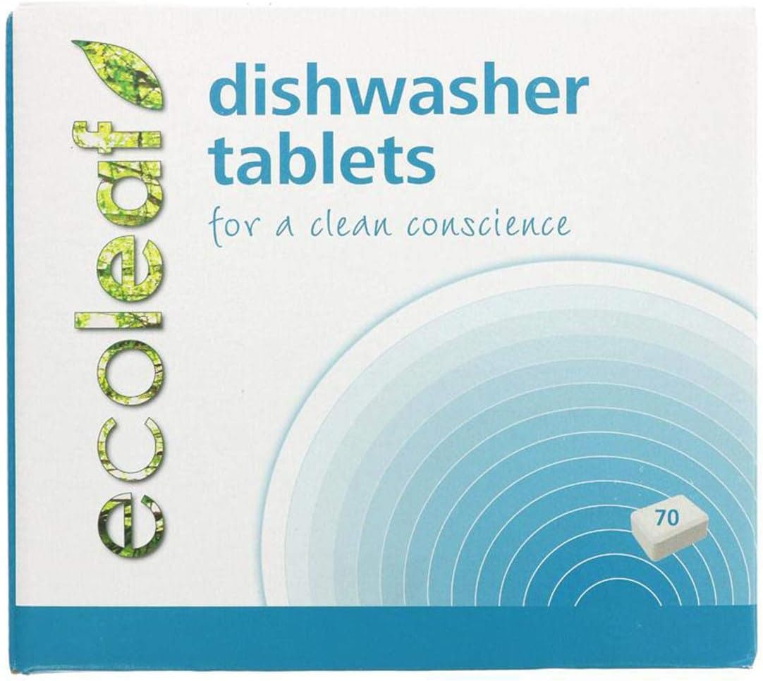 ECOLEAF Dishwasher Tablets, 70-Count