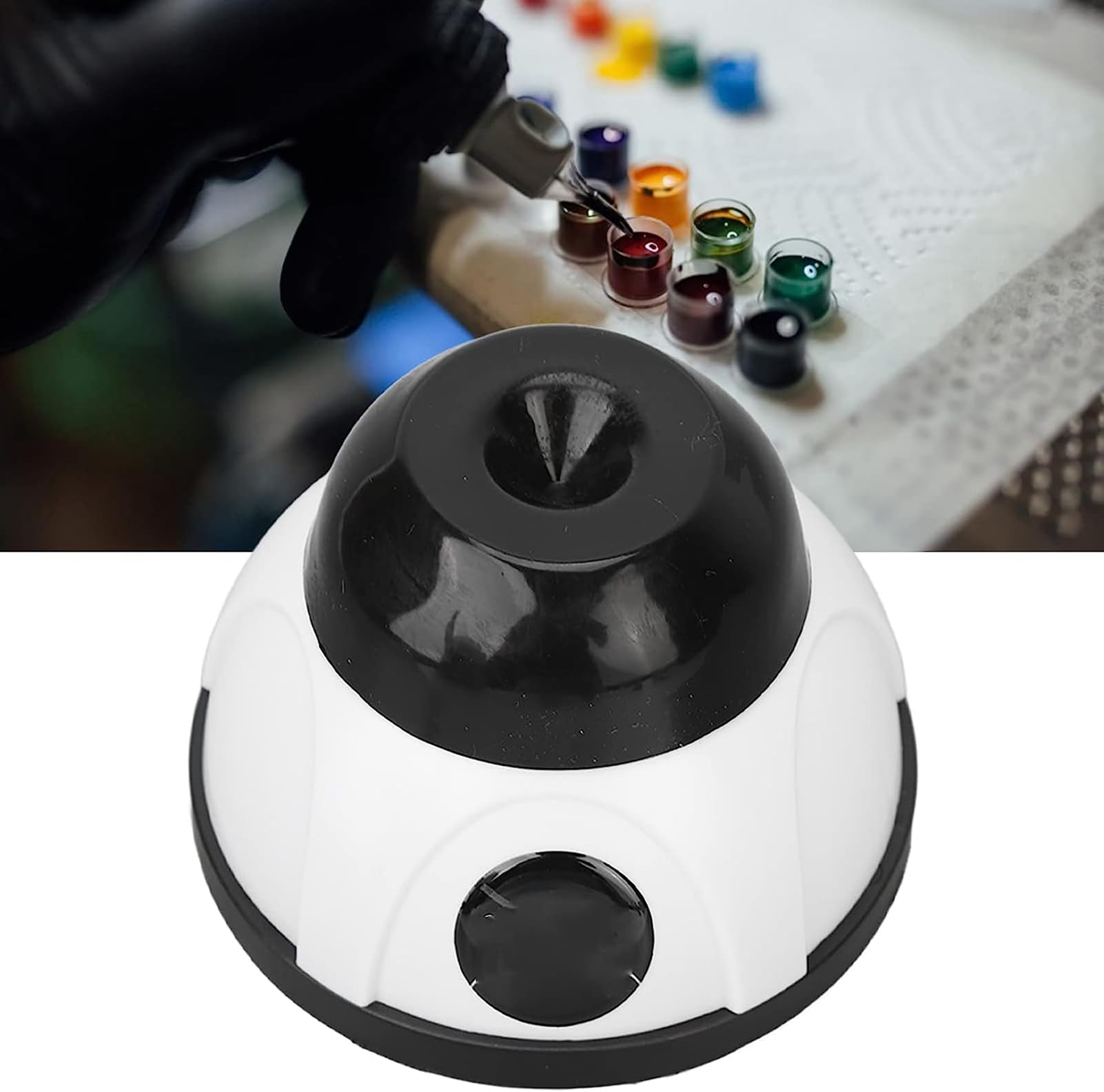 Mezclador De Vórtice De Laboratorio, Potente Máquina Mezcladora De Tinta De Pigmento De Tatuaje Eléctrico De 7000 RPM, Pinturas, Esmalte De Gel, Agitador De Adhesivos De Pestañas, para Pintor