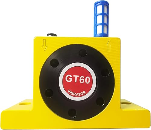 Vibrador neumático Turbo del aire GT60 con los vibradores industriales de la turbina del silenciador para el transporte material