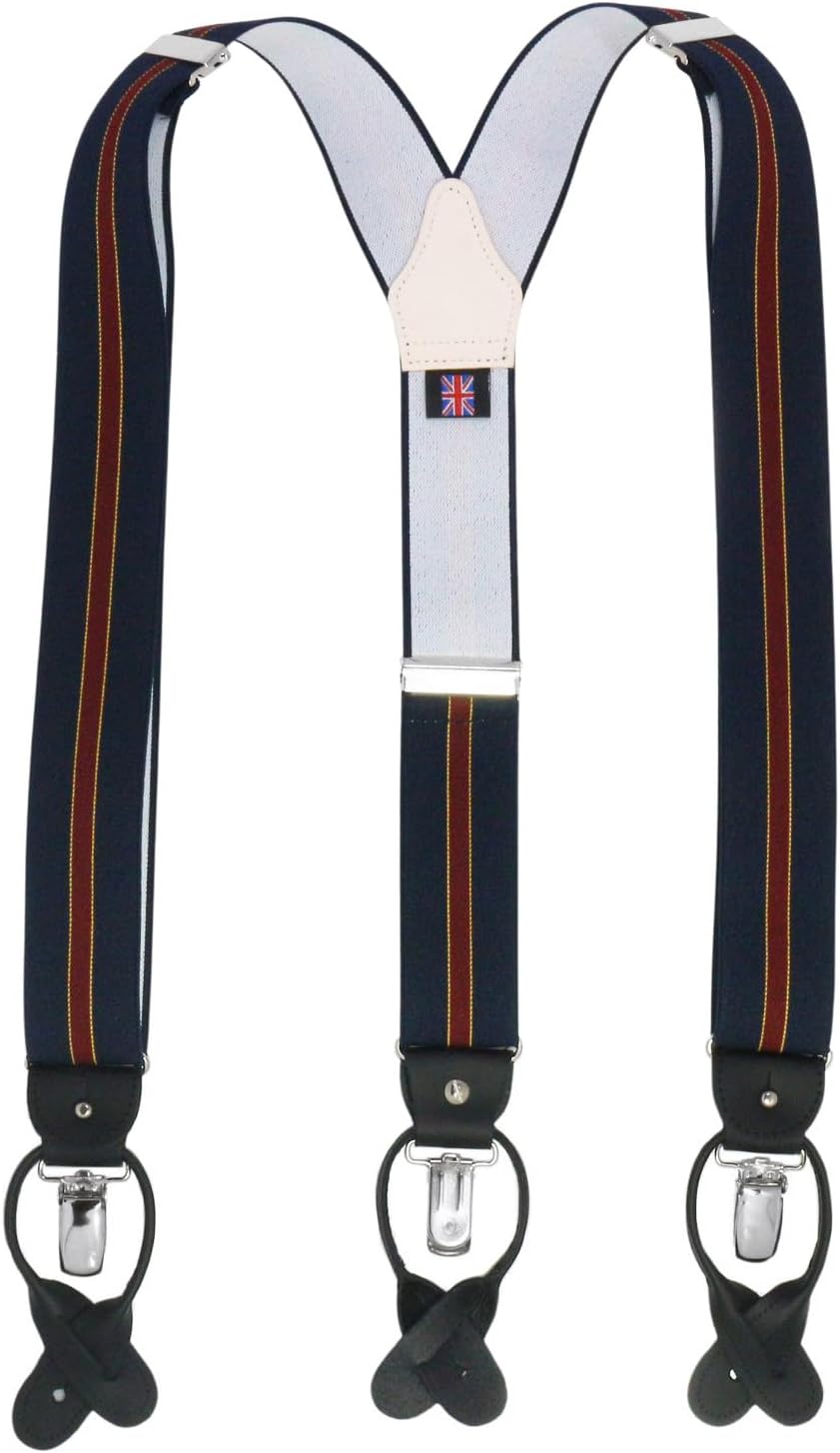 ALBERT THURSTON アルバートサーストン サスペンダー ブラック グレー