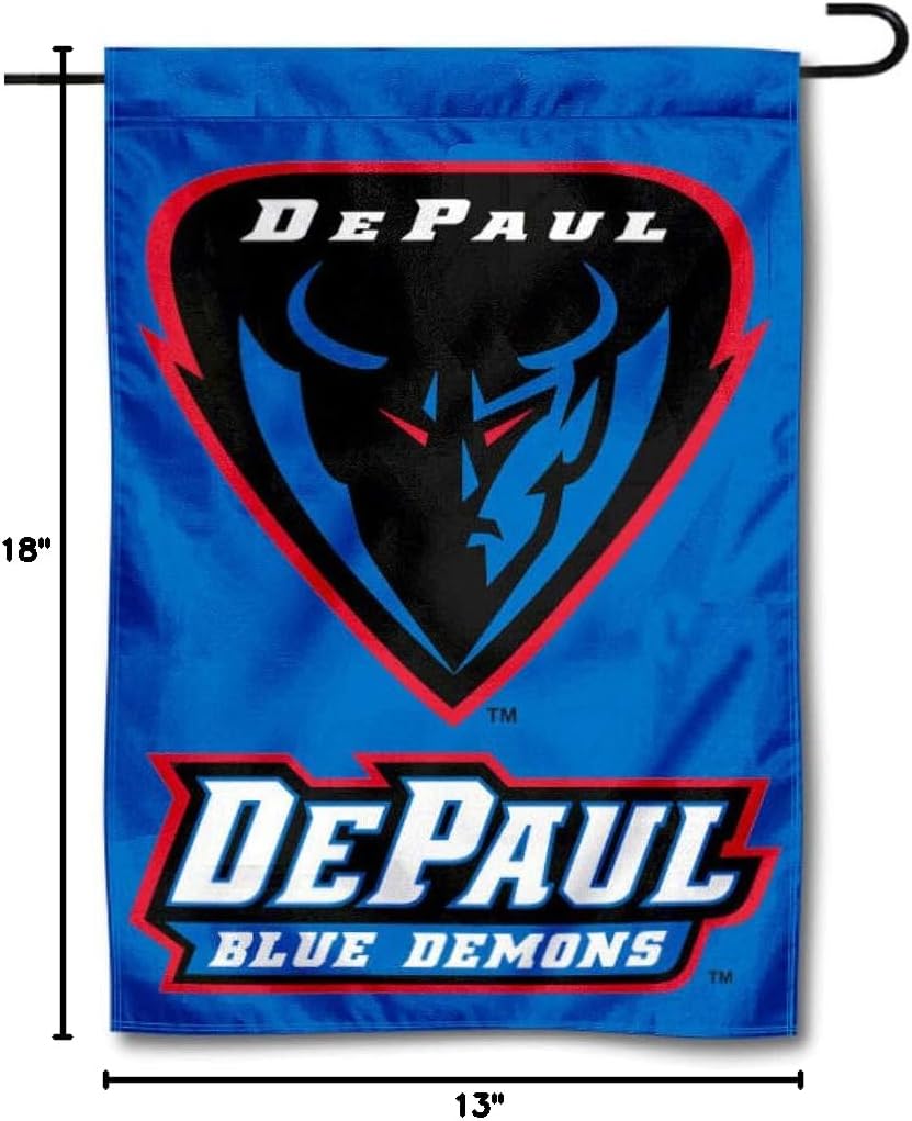 DePaul Blue Demons Garden Flag and Yard Banner - Image 5