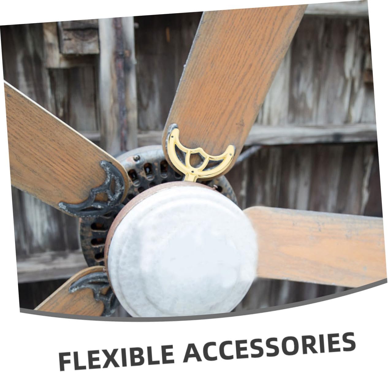 2Pcs Sturdy Zinc Alloy Fan Support Rods for Easy Installation Replacement Hardware for Ceiling Fan Blades Versatile and Secure Mounting Enhanced Stability for Summer
