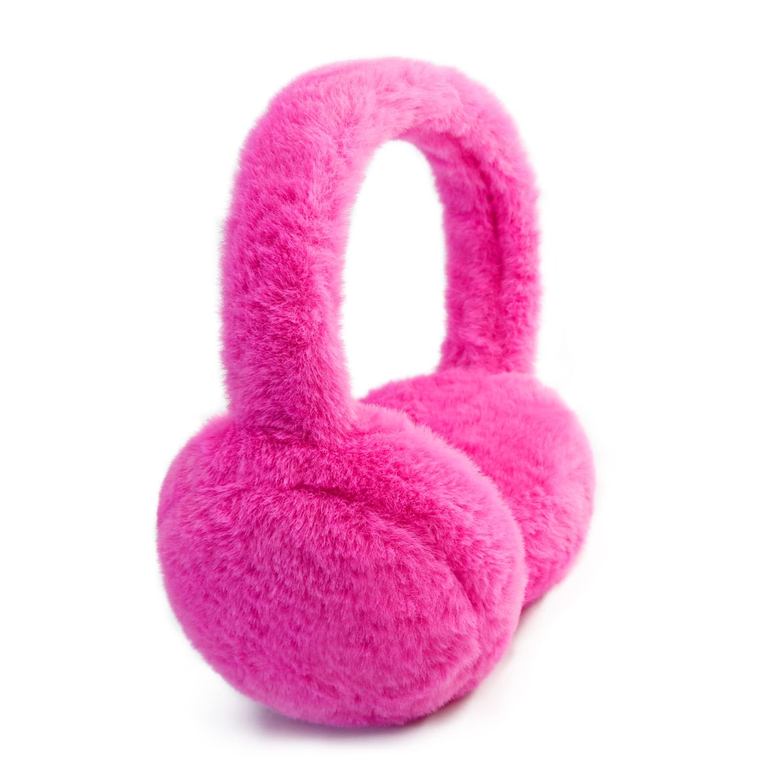Kids Winter Earmuffs Baby Warm Ear Muff Girls Cute Furry Ear Warmers Boys Foldable Ear Covers for Cold Weather