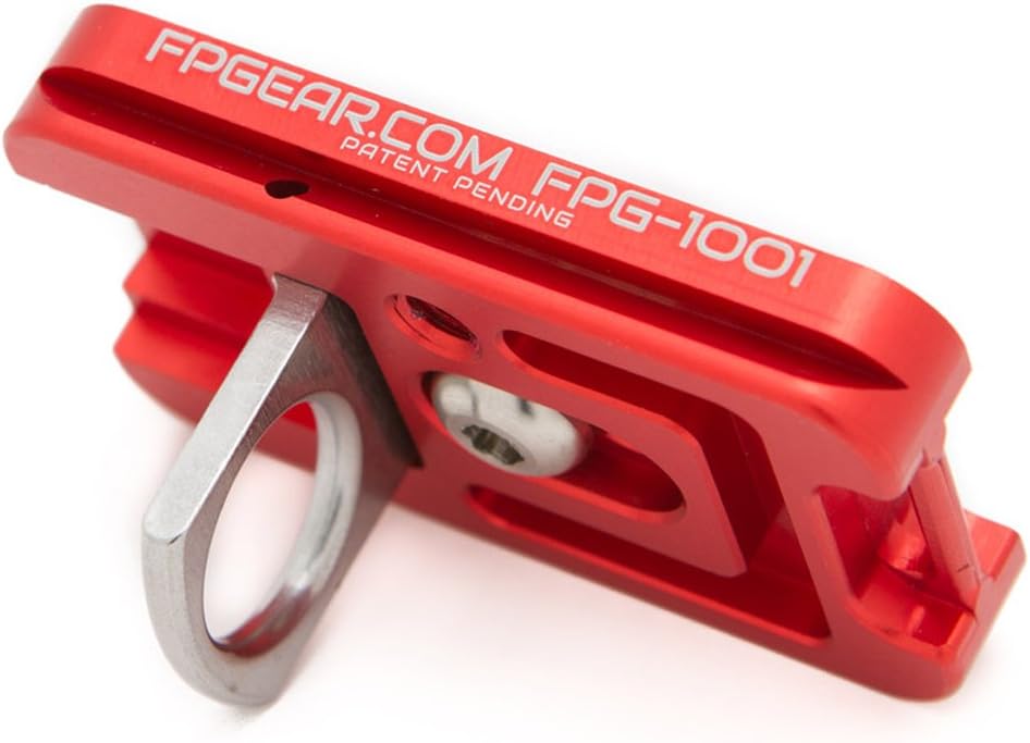 Arca-Swiss Compatible Fusion Plate - Black Rapid Tripod Plate - Color Red