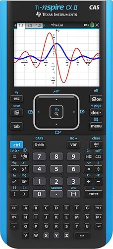 Texas Instruments TI-Nspire CX II CAS - Calculadora graficadora a color con software para estudiantes (PC/Mac)