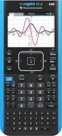 Texas Instruments Calculadora gráfica colorida TI-Nspire CX II CAS com software de estudante (PC/Mac) 320 x 240 pixels (3,2 polegadas na diagonal)