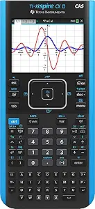 Texas Instruments TI-Nspire CX II CAS Color Graphing Calculator with Student Software (PC/Mac)