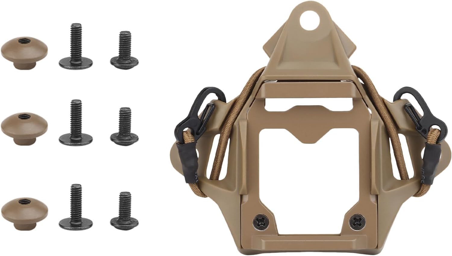 Tactical Helmet NVG Mount Shroud Steel Sports Camera Bracket Base for Fast Helmet