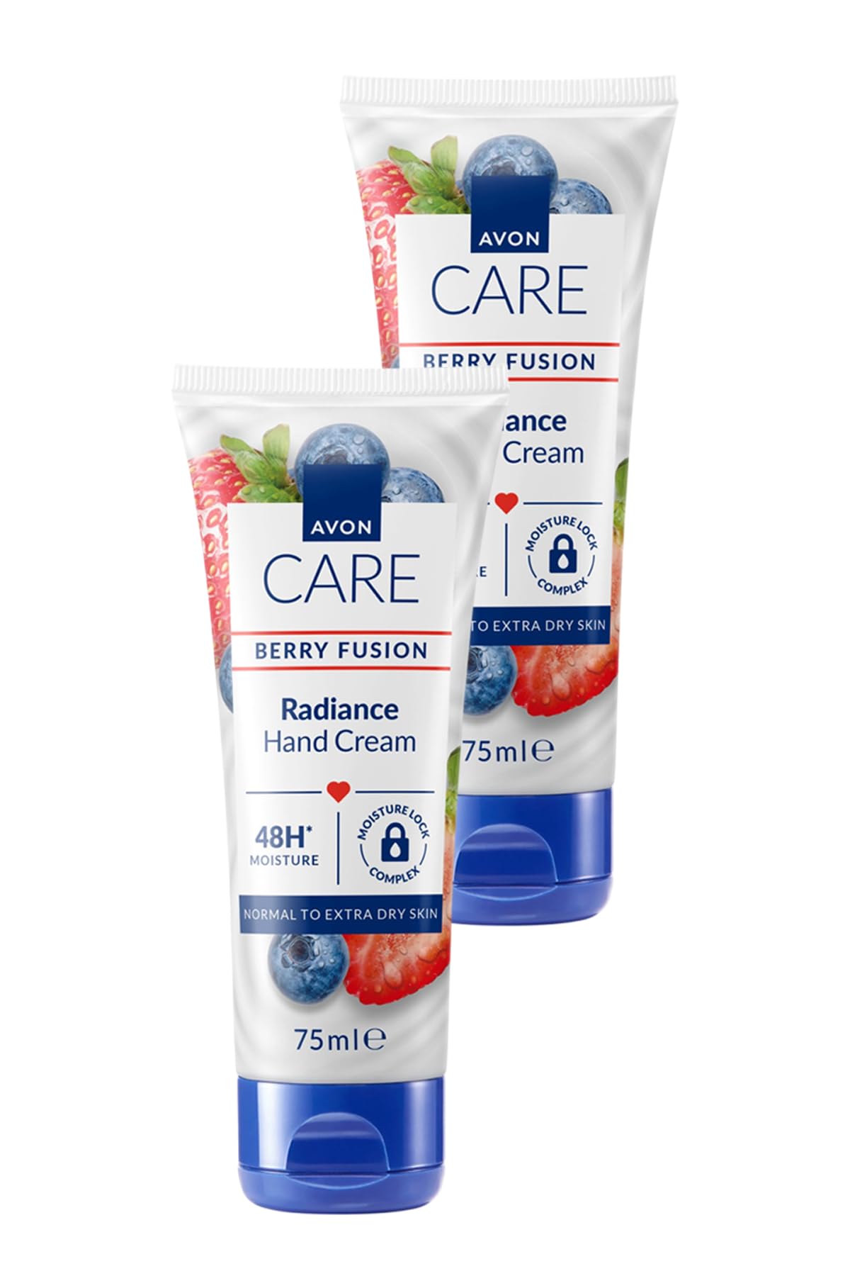 Avon Care Berry Fusion Yabanmersinli El Kremi 75 Ml. İkili Set