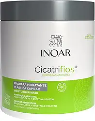 Inoar, Máscara Capilar CicatriFios – Hidratação, Brilho Intenso, Antifrizz e Recuperação dos Fios com Rejucomplex3-500g