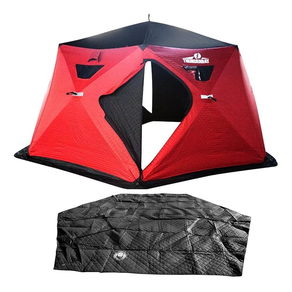 THUNDERBAY Ice Cube Series PopUp HubStyle Ice Fishing Shelter, 68112