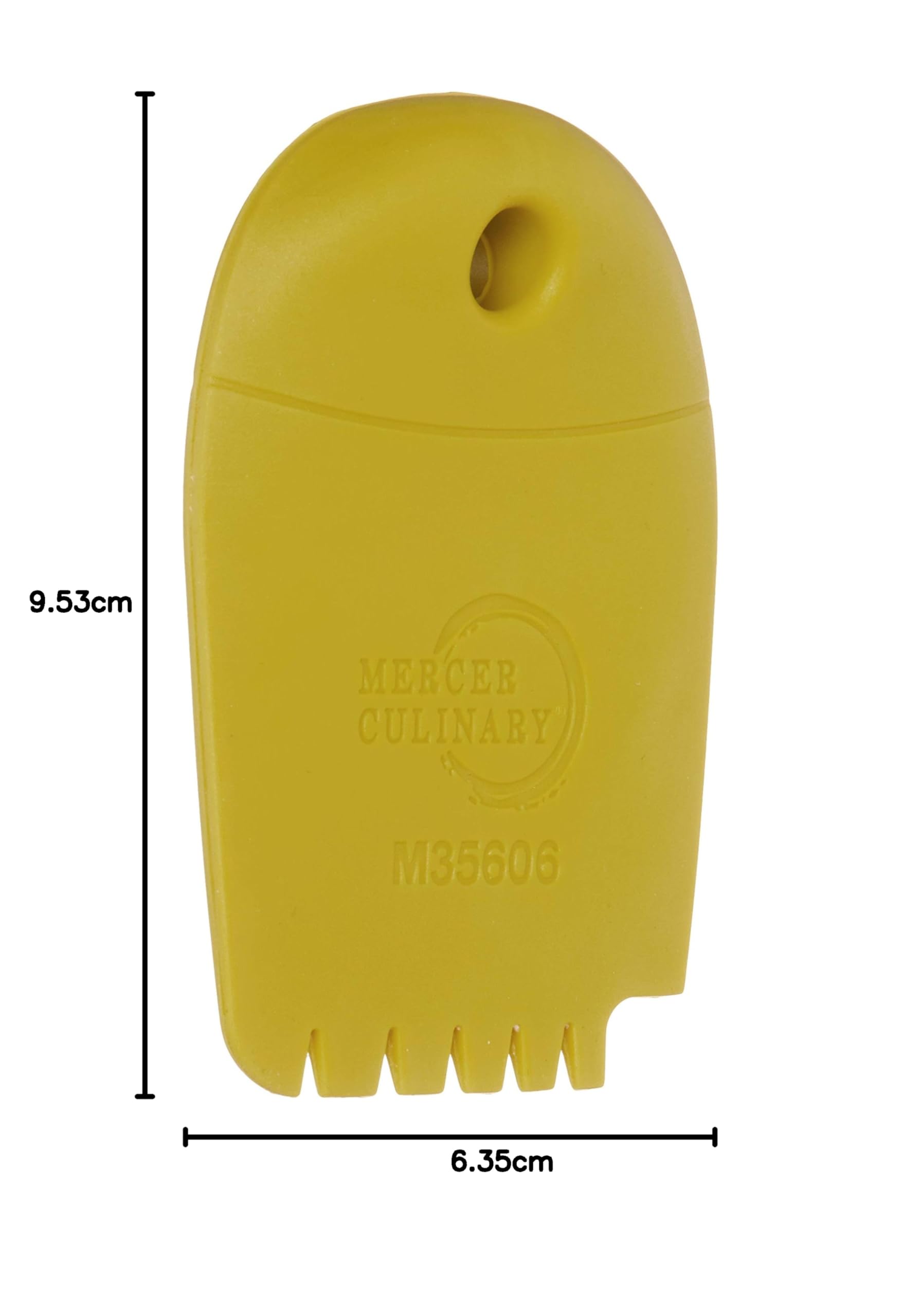 Mercer Culinary M35606 - Cuña graduada de silicona para arco de lanceta, multicolor