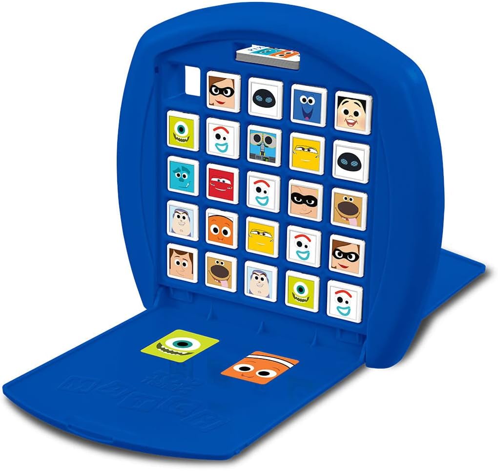 Disney Pixar Top Trumps Match Board Game;; Matching Cube Game with Characters Like Nemo, Lightning McQueen, Sully and More Family Game for Ages 4 and up