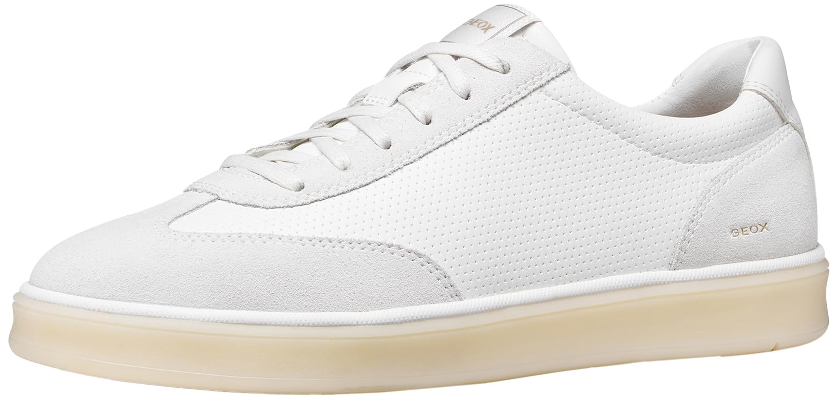 Geox Herren White Off White U Spherica Actif X 4 Sneaker, White/Off White, 39 Eu