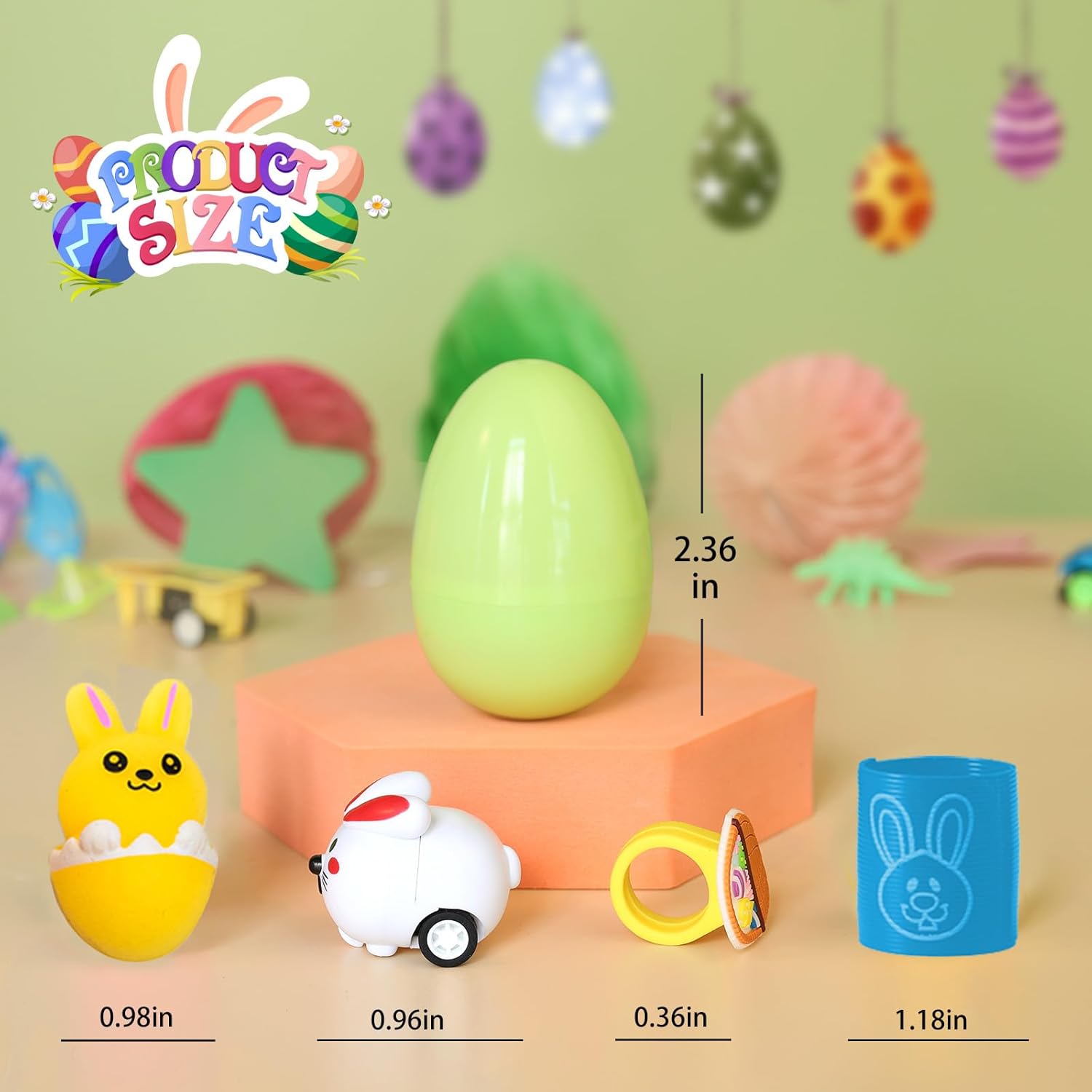 200pcs Prefilled Easter Eggs with Toys - Bulk Easter Basket Stuffers Fillers, Easter Eggs Party Favors for Kids Toddlers Hunt Prizes School Classroom Gifts Boys Girls - Image 6