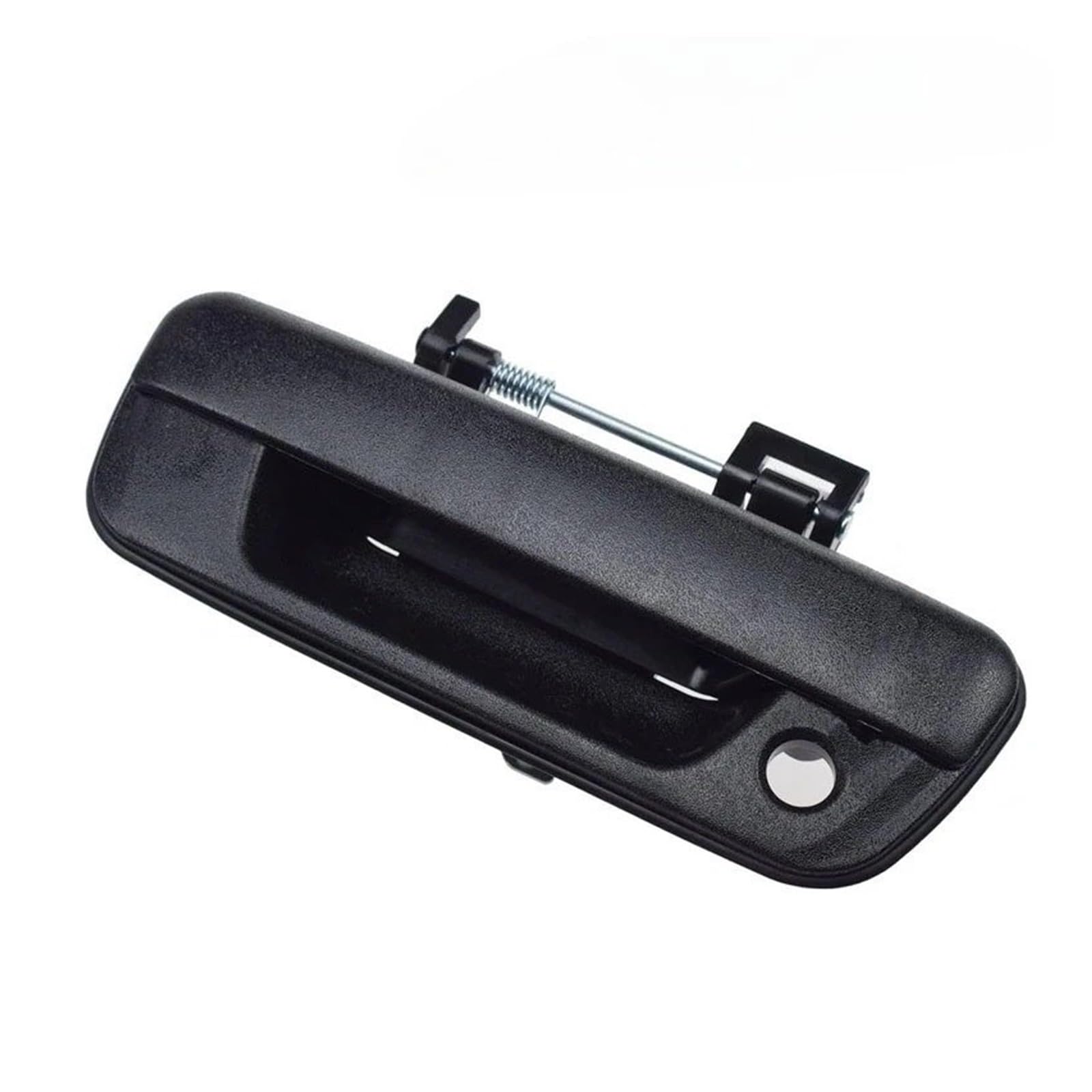 Pacsci With Holes93376845 Car Outer Door Handle For Chevrolet For Colorado 2004-2014 For Gmc For Canyon 2004-2012 97319415 Chrome Black Car Rear Tailgate Trunk Handle(With Holes93376845)