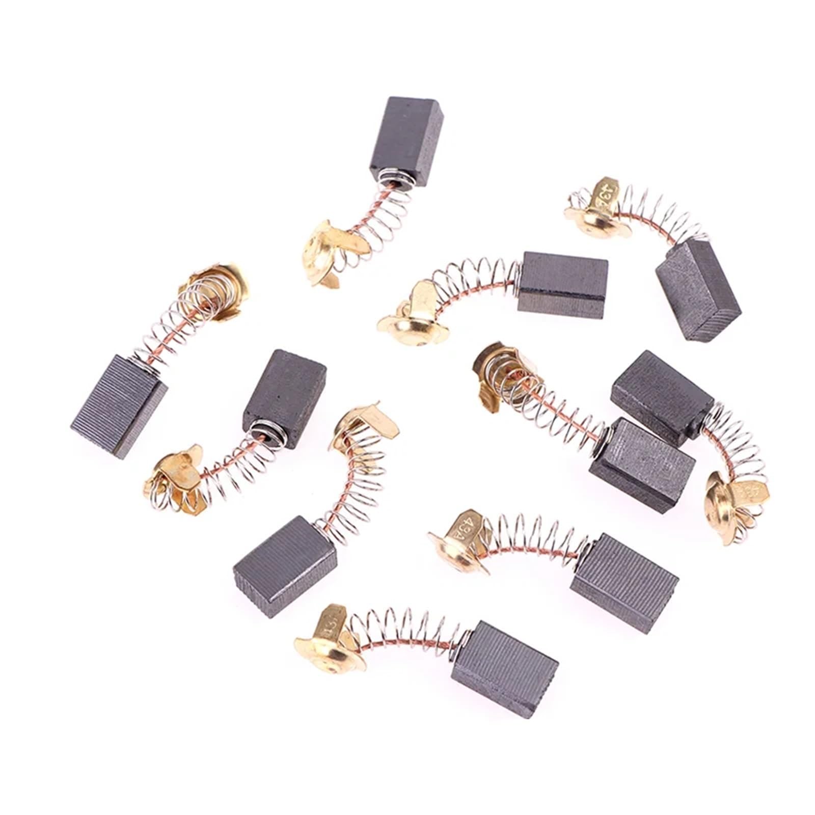 Wymiana szczotek węglowych 100 szt. Szczotek do szlifierki kątowej 7mm X 11mm 17mm Części zamienne silnika elektronarzędzi