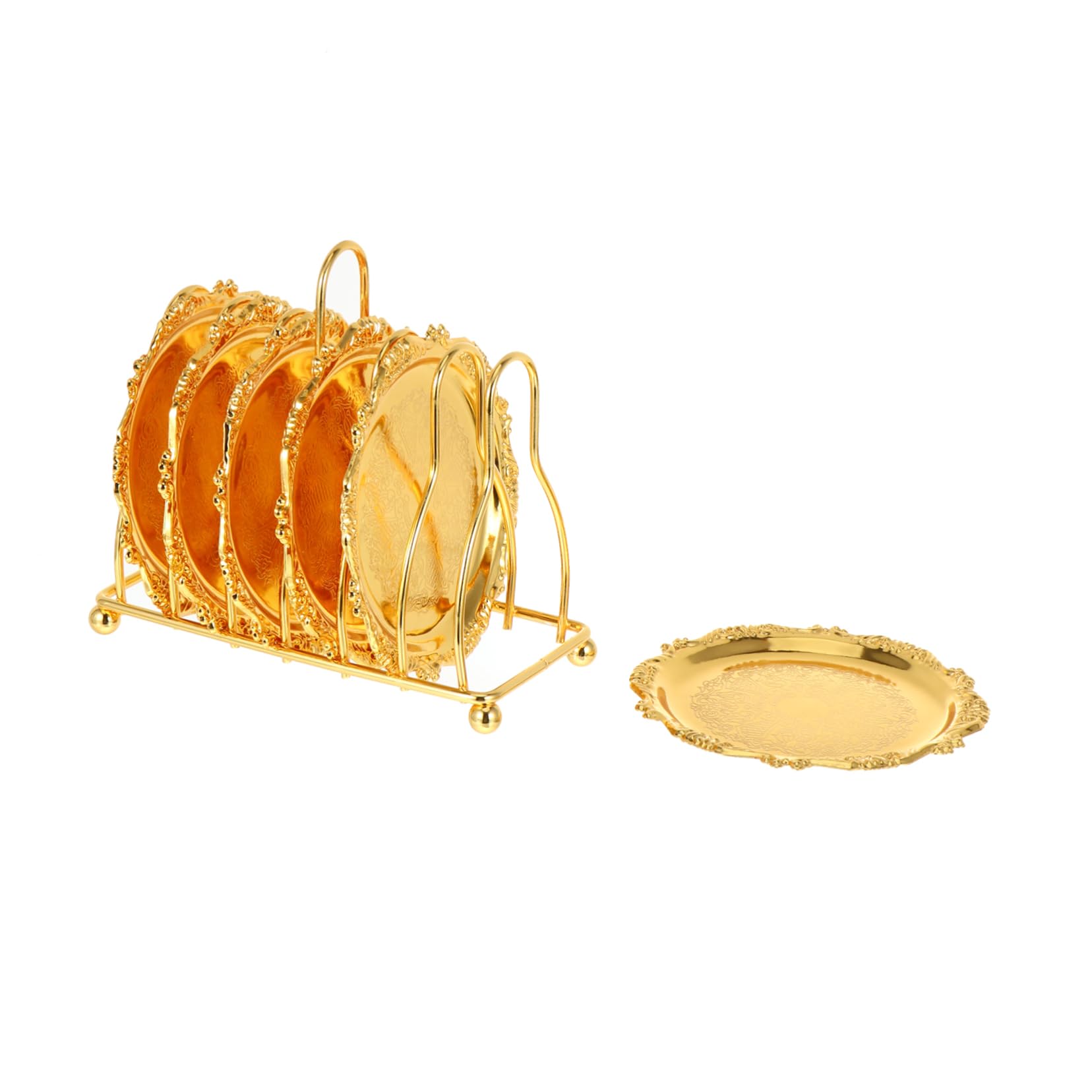 Sous-verre de tasse décoratif ancien coffret cadeau pour pendaison de crémaillère