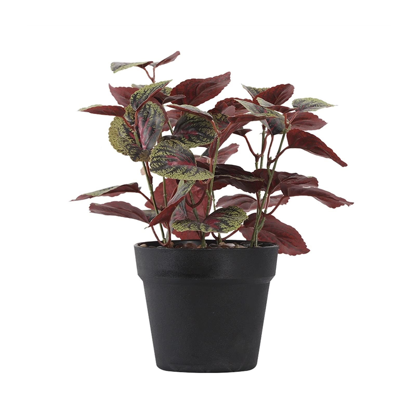 Plantes artificielles en pot mini lot de 2 de 9cm pour decoration table