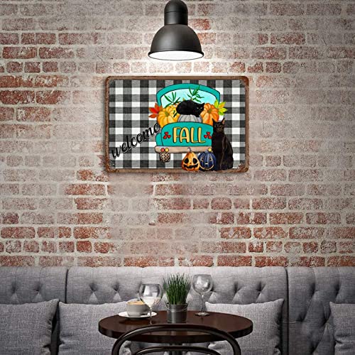 Panneau Halloween pour porte extérieure et décoration murale - 6