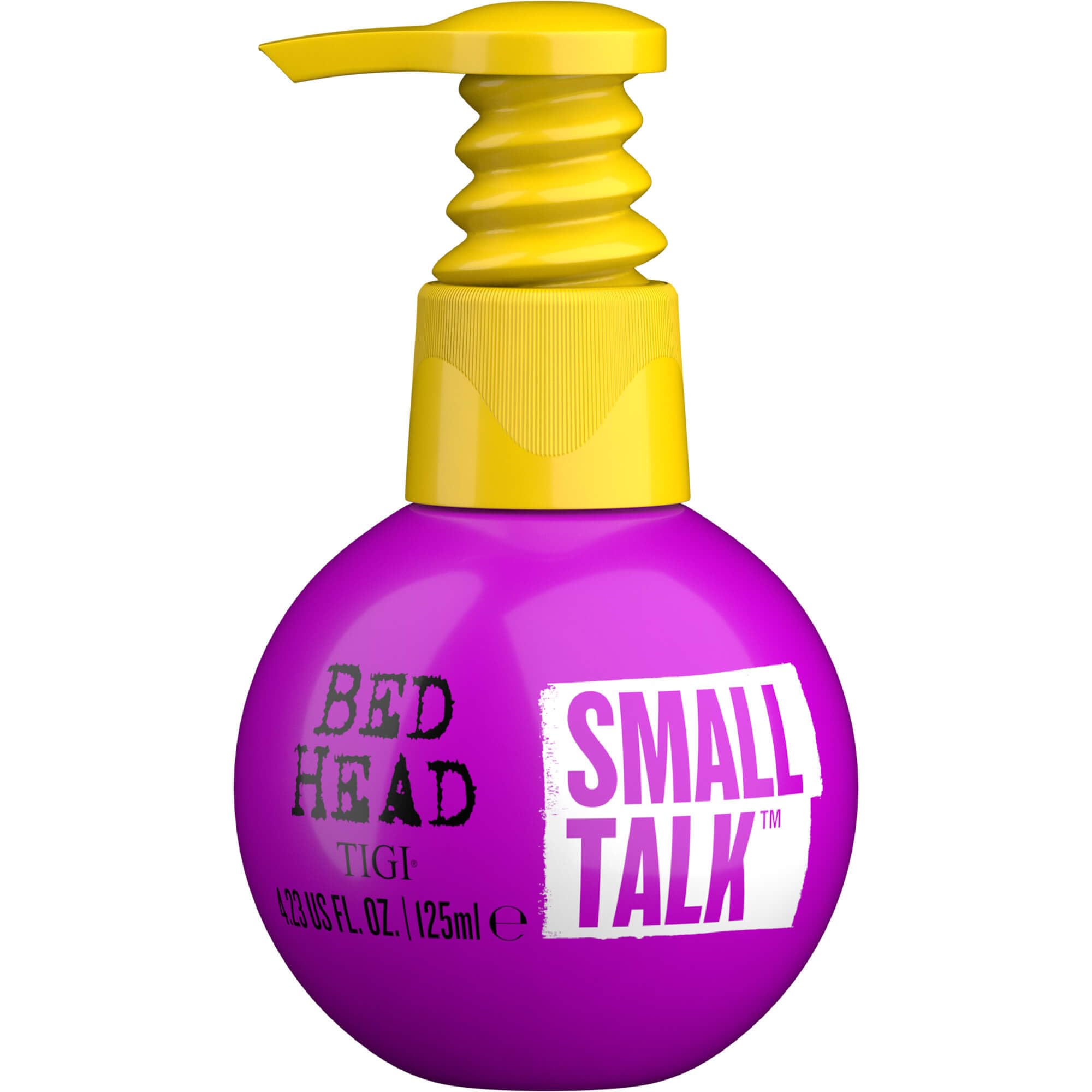 TIGI Bed Head Small Talk Hair Thickening Cream For Fine,Thin & Flat Hair,Builds Up Body Volume,Leave-In Styling Frizzy Hair,Salon-Like Finish,Retains Moisture Prevents Fly-Aways,Volumizing Hair,125 Ml