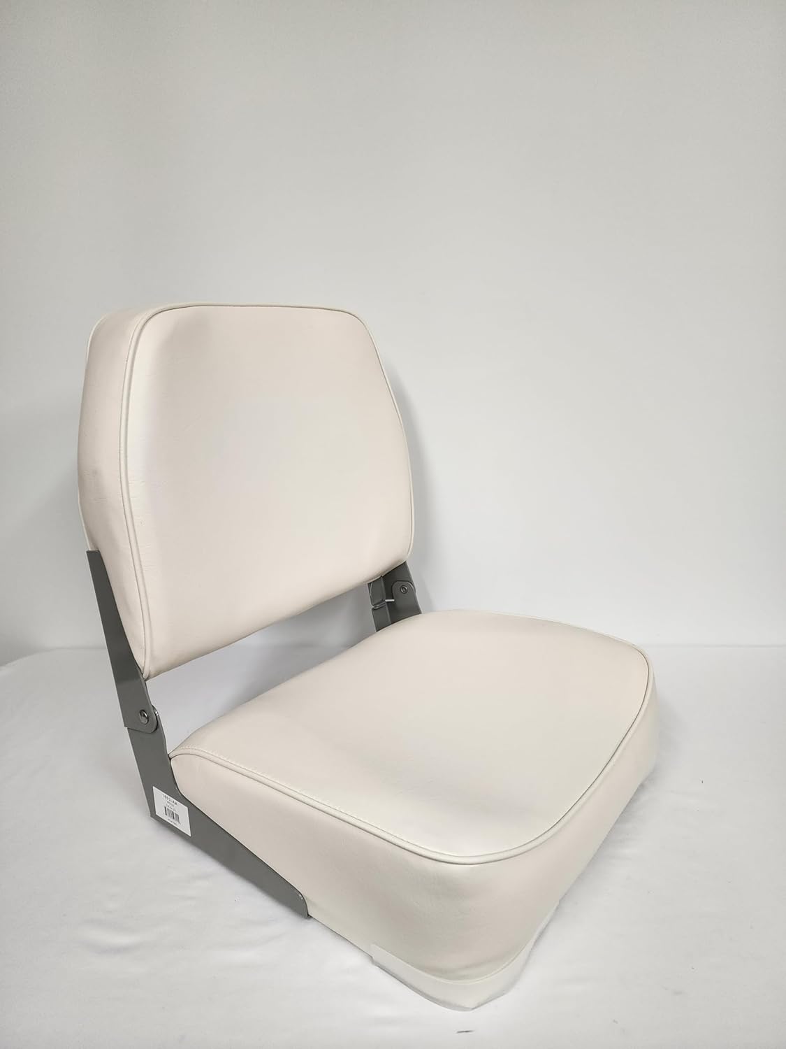Boat Seat Fold Down Low Back White 1003-AA