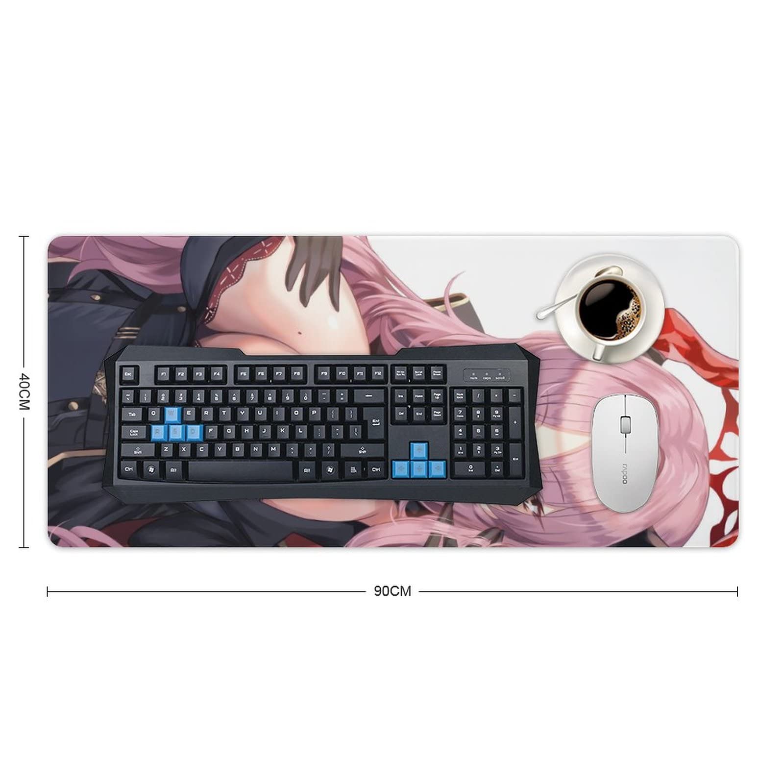 Amazon.co.jp：大型 マウスパッド ブルアカ サツキ ブルー