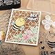 OTCRAFT Mini-Action-Wackel-Set, selbstklebende Federn, kleine Wobbler, für Kartenherstellung, DIY, Scrapbooking, Kunstprojekte, Handarbeit, Scrapbooking, Verzierungen, 30 Stück