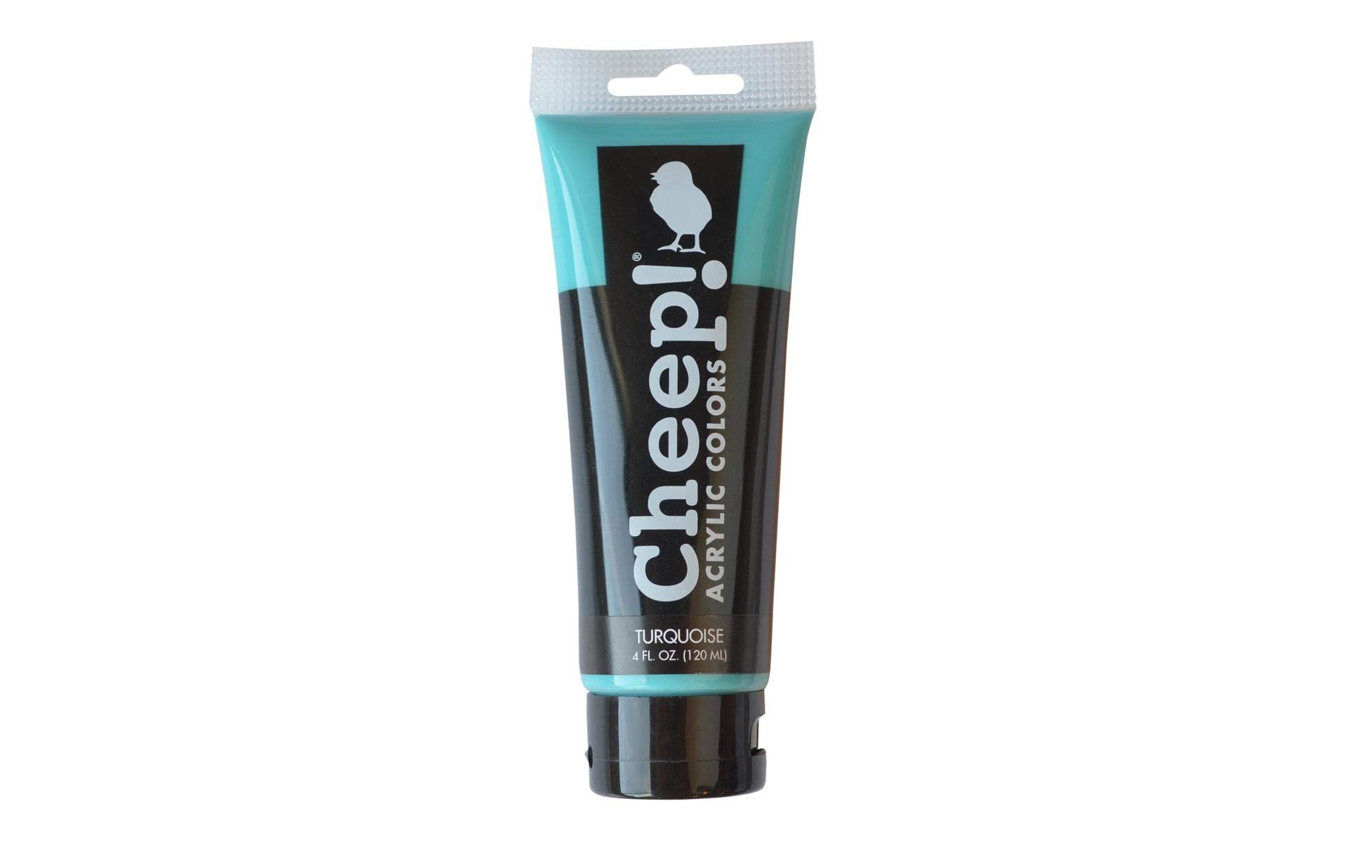 Cheep! Acrylic Paints, 4 oz. Tube - Turquoise, Perfect for Artists - Quality Acrylic Paint Heavy Body Paint Artist and Student