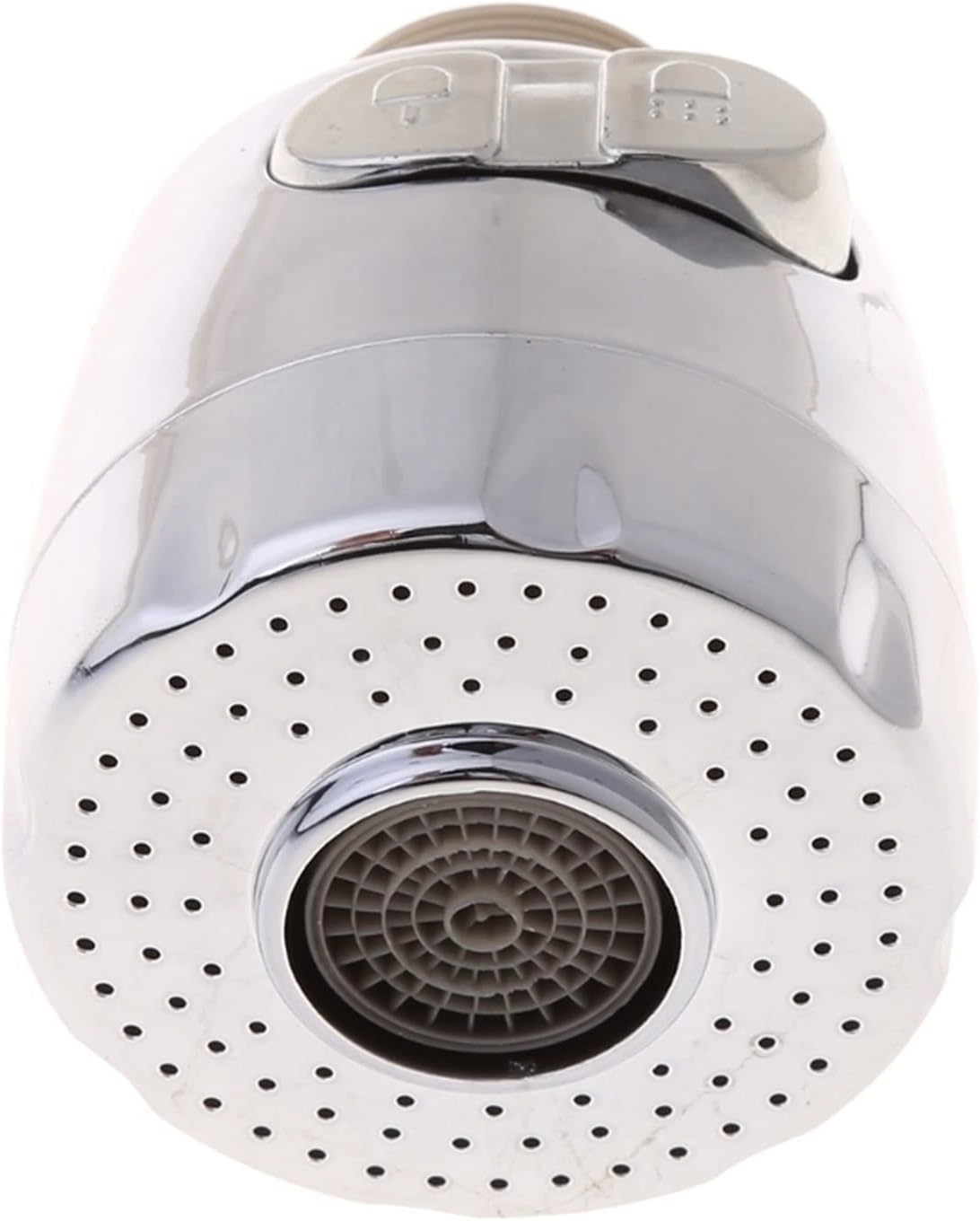 Withstand high Pressure and Temperature Extremes 22mm Faucet Nozzle Aerator Bubbler Sprayer Water-Saving Tap Filter Two Modes P82D (Color : Silver)
