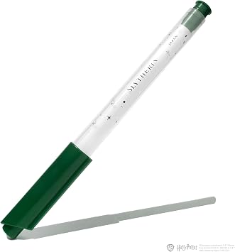 Ferris Wheel Press, Warner Bros., Official Licensed, Harry Potter, Dabbler Pen & 10ml Ink Set, Green with Silver Shimmer 10ml Ink and 0.8mm Fine Tip Green Dabbler Pen