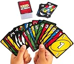 Jeu de cartes Mattel Games UNO Show ‘em No Mercy pour enfants, adultes et fêtes en famille & voyages avec cartes supplémentaires, règles spéciales et pénalités plus sévères