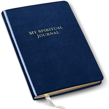 Gallery Leather Desk Spiritual Journal - Acadia Navy - 8"x5.5"