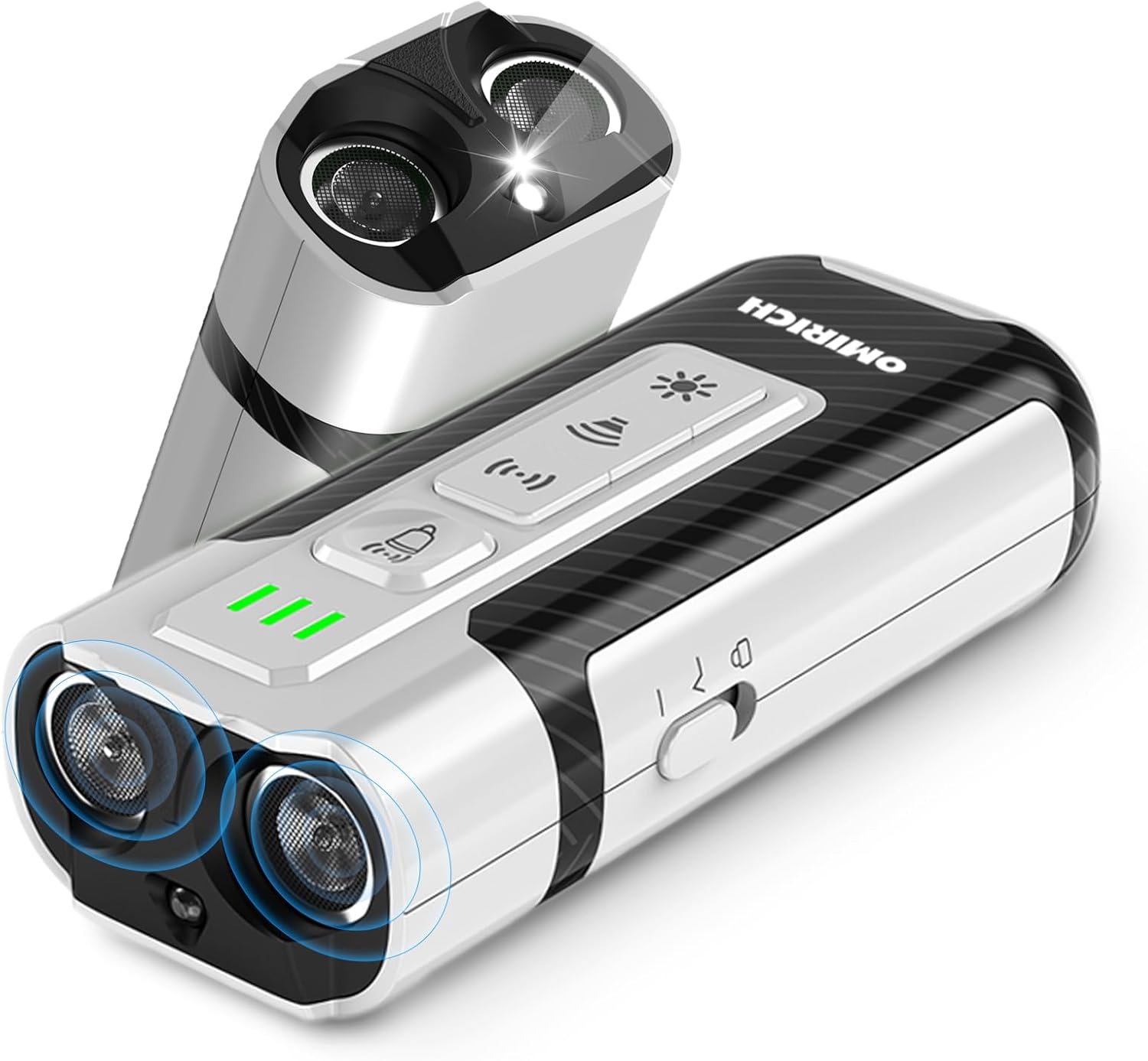 Ultrasonic Dog Bark Deterrent Device, Anti-Barking Devices for Dogs Training & Behavior Aids，Stop Barking and Correct Bad Behaviors, Bark Collar-free Training Tool, Safe and Humane In & Outdoor Use