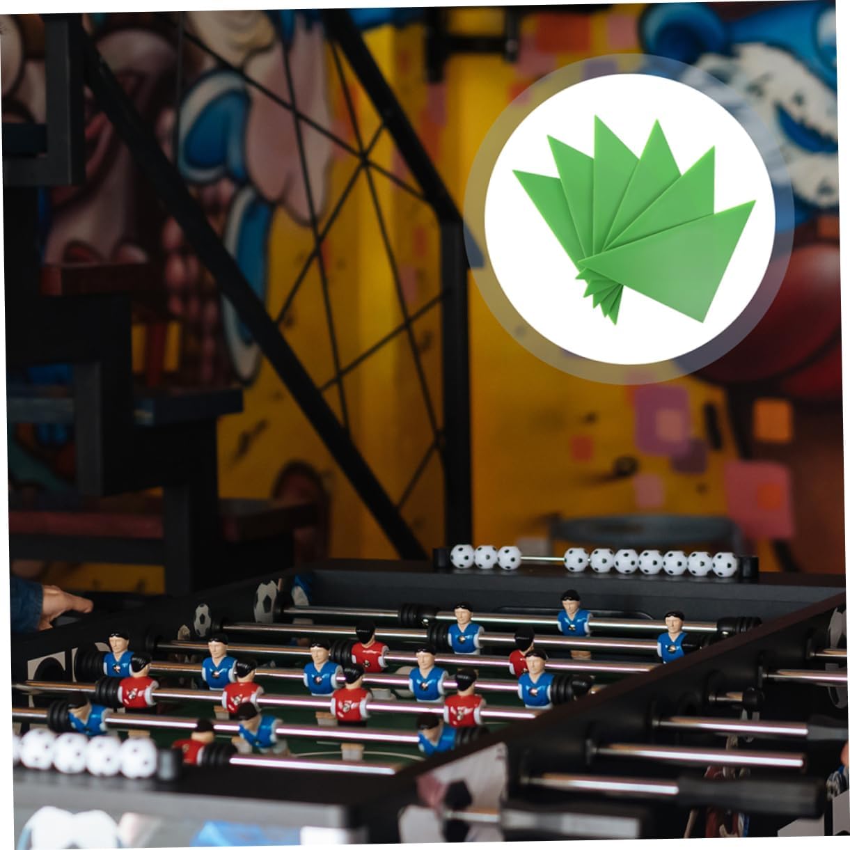 HANABASS Pool Table Side Corner Cover Foosball Table Supplies Triangle Corner Protector Foosball Table Corner
