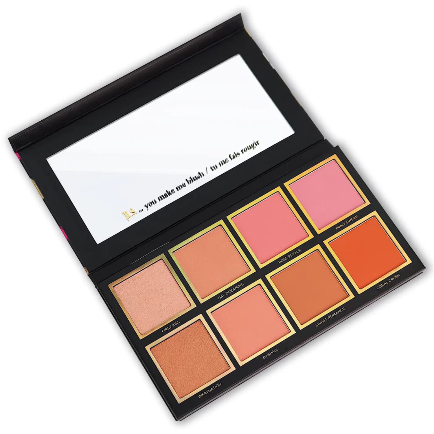 Private Society Cosmetics Luxury Beauty Products - Secret Admirer 8 Color Blush Palette - Primer Infused Glam Makeup Set - Matte Powder & Shimmer Shades For A Natural Glow & Bronzer To Contour Cheek 1 Private Society Cosmetics Luxury Beauty Products - Secret Admirer 8 Color Blush Palette - Primer Infused Glam Makeup Set - Matte Powder & Shimmer Shades For A Natural Glow & Bronzer To Contour Cheek