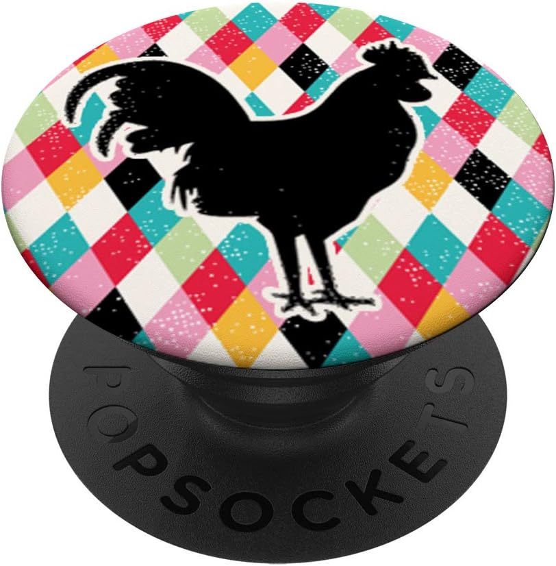 Amazon.com: Rooster Pop Socket - Farm Pop Socket- Chicken Pop Socket ...