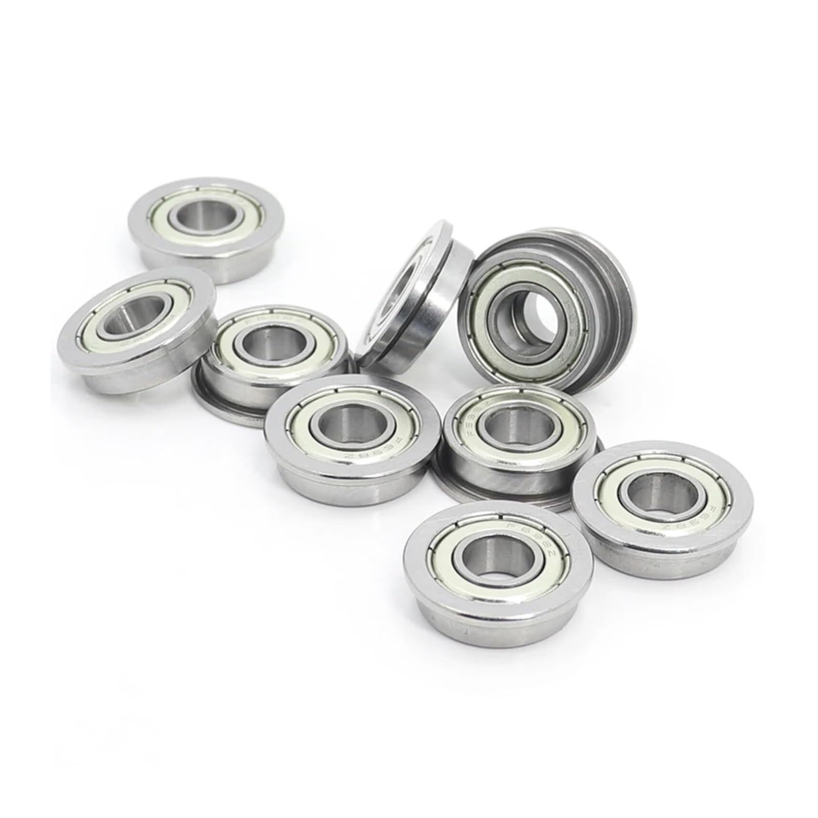 Abgedichtete Lager, F693zz F694zz Lager F695zz F696zz F698zz ABEC-1 10 Stück doppelt geschirmte Zoll-Kugellager (F695ZZ-A1-10 Stück) | F696ZZ-A1-10PCS