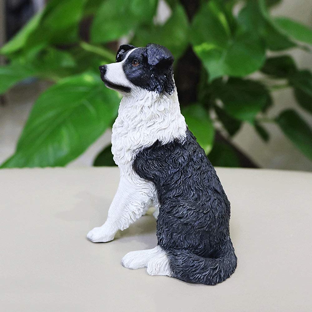 Amazon.co.jp: 犬の置物 ガーデニング 置物 白黒12x8x13cm Amazon.co.jp: 犬の置物 ガーデニング 置物 白黒12x8x13cm
