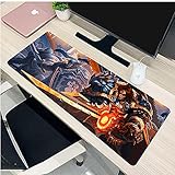 ➎Amplia aplicabilidad: la alfombrilla de mouse es adecuada para todo tipo de mouse, satisface las necesidades de los jugadores, mecanógrafos, programadores, escritores y combina su experiencia de oficina y de juego.