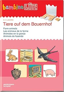 LÜK. Bambino. Tiere auf dem Bauernhof by Michael Junga and Birgit Kock