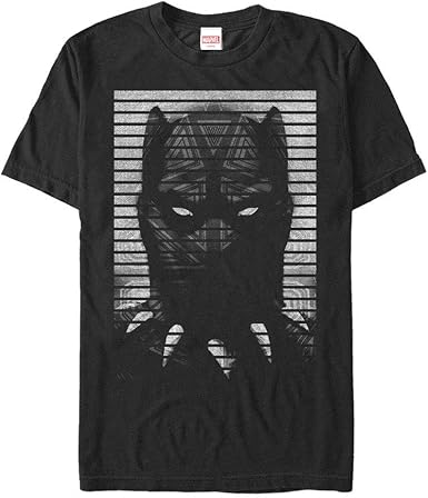 Marvel black panther men's t shirt Clearance