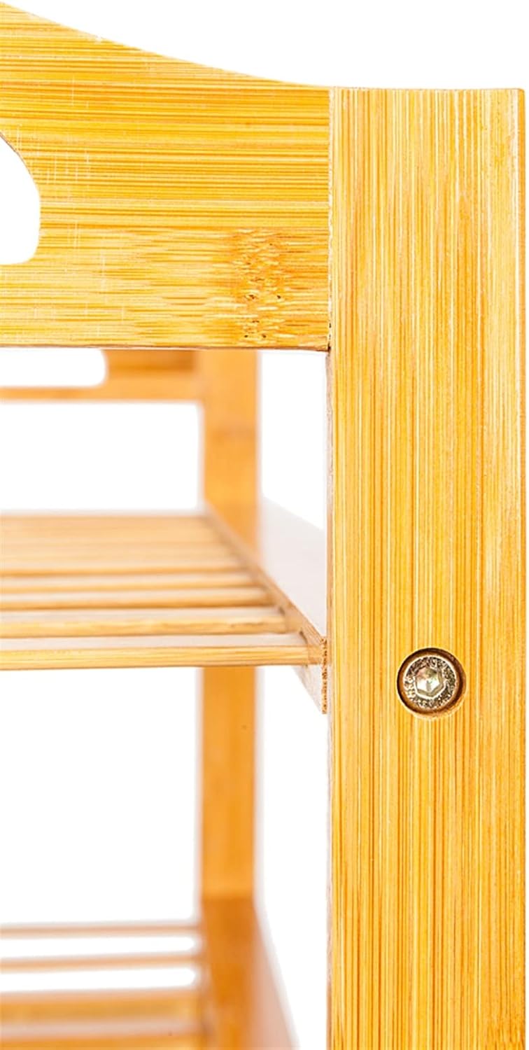 4 Tier Shoe Rack Stackable Shoe Rack Storage Organizer for Entrance Hallway and Closet