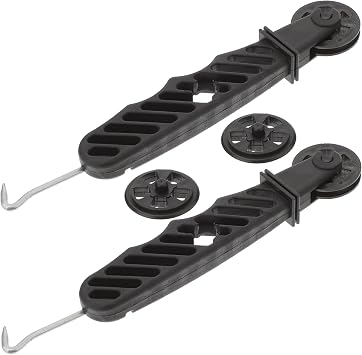 Screen Roller Tool 2 Pcs Screen Rolling Tool with Bearing Wheels for Installing