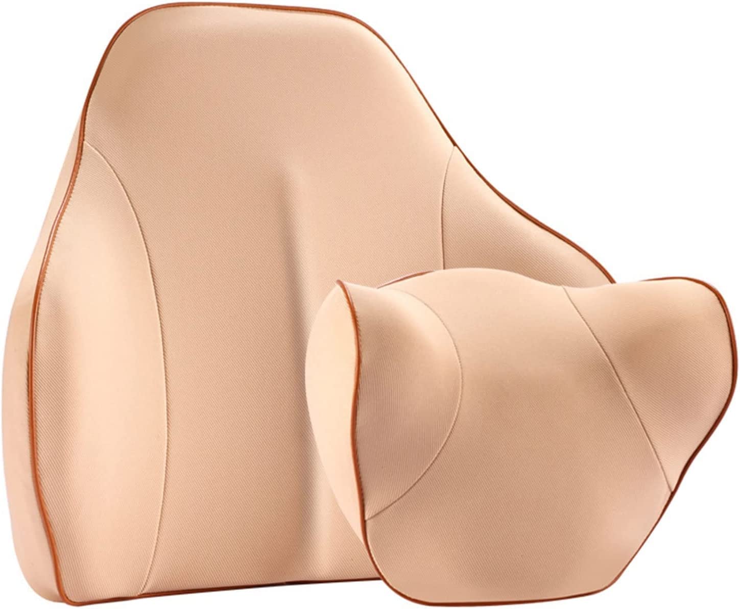 Cuscino for cuscino lombare, cuscino di supporto for la schiena in memory foam Supporto lombare, cuscino di supporto lombare for auto ergonomico con rivestimento staccabile, for conducenti, insegnanti