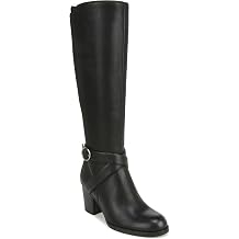 Naturalizer Soul Womens Triya Block Heel Wide Calf Tall Boot